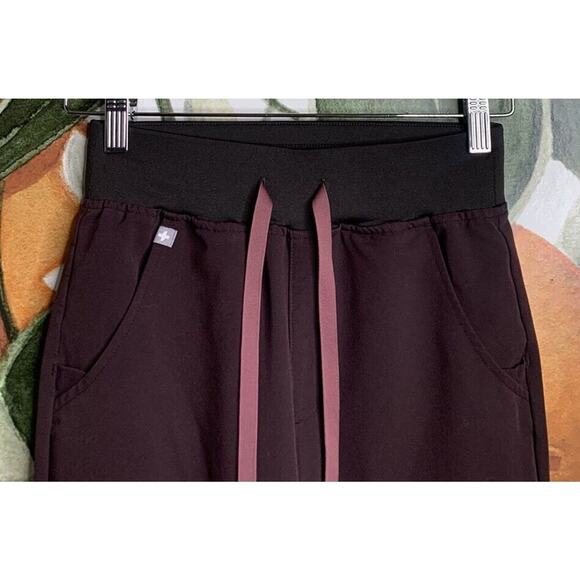 FIGS Technical Collection 2XS XXS P Drawstring Jogger Scrub Pants Brown - Picture 4 of 7